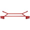 Kojem Front Power Brace Radiator Support Steel For 2003-2006 Mitsubishi Lancer Evolution 7 8 9 Red