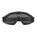 Oakley Men S Ballistic Halo Goggles Polarized Oval Eyewear Black W Grey One Size