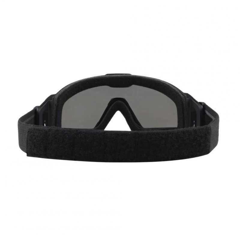 Oakley Men S Ballistic Halo Goggles Polarized Oval Eyewear Black W Grey One Size