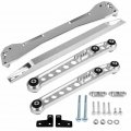 Bjtdllx Rear Lower Control Arm Kit Subframe Brace Tie Bar Fit For Honda Civic Ek Cx Dx Ex Si 1 6l 1996 1997 1998 1999 2000 