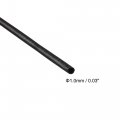 Uxcell 1 0 Mm Dia Black Heat Shrinkable Tube Shrink Tubing 6m 19 7ft