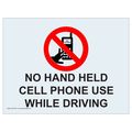 Compliancesigns Clear Vinyl Phone Rules Window Cling 5 X 3 In 4-pack 