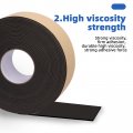 Glarks 1 Roll Self Adhesive Foam Insulation Tape With Scissors 3 W X 8 T 32 L High Density Shock-absorbing Sound Proof Seal