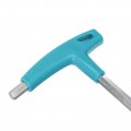 Uxcell 10mm Extra Long Arm T-handle Hex Key Wrench Chrome Finish
