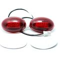 Hercoo Dually Bed Fender Side Marker Lights Led Aftermarket Replacement For 1999-2010 Ford Super Duty Full Kit