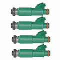 4pcs 1995-2006 Fits For Toyota Chevy Prizm Matrix Corolla 1 8l 23250-22040 Fuel Injector