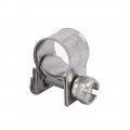 Uxcell 8mm-10mm 304 Stainless Steel Screw Mounted Adjustable Pipe Hose Clamps 4pcs