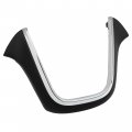 Kuafu Dashboard Trim Compatible With 2013-2016 Buick Encore Plastic Instrument Panel Center Molding Cover Chrome