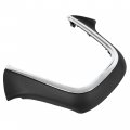 Kuafu Dashboard Trim Compatible With 2013-2016 Buick Encore Plastic Instrument Panel Center Molding Cover Chrome