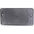 Front License Plate Bracket For Volkswagen Passat Cc 2006 2012 Mounts On Grille Vw1068100 3c08072859b9 Black Plastic Standard 