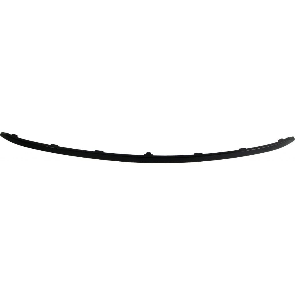 Front Lower Bumper Spoiler For Hyundai Elantra 2011 2012 2013 Smooth Black Center Molding Sedan Replacement Hy1093103