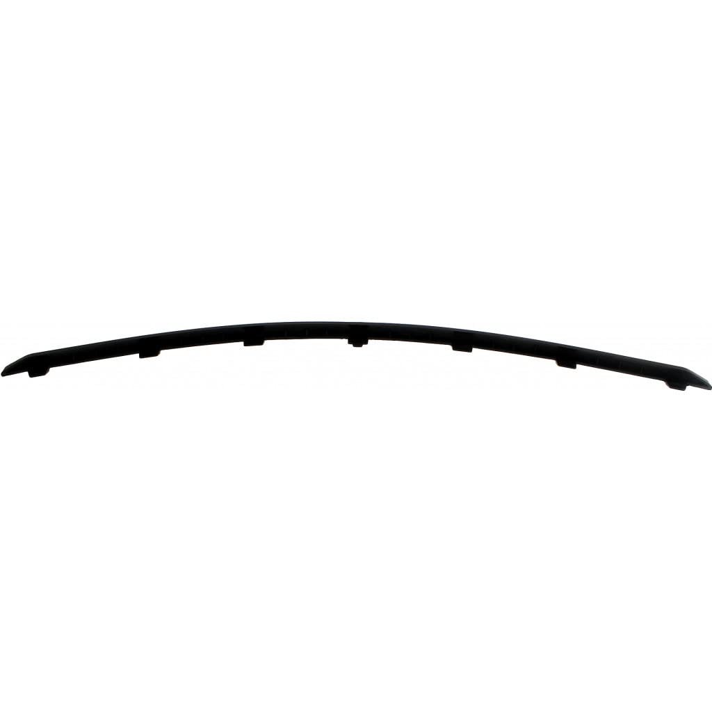 Front Lower Bumper Spoiler For Hyundai Elantra 2011 2012 2013 Smooth Black Center Molding Sedan Replacement Hy1093103