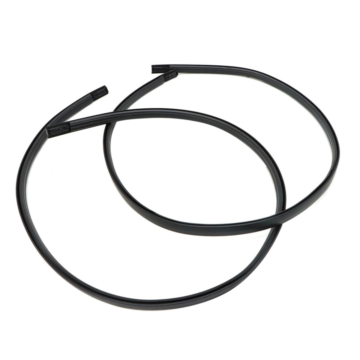 Roof Drip Molding Lh And Rh For Lexus Is300 3 0l 2001 To 2005 Black Replace 75555-53011 75556-53011 2 Pieces
