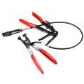 24 Inch Flexible Cable And Flat Band Hose Clamp Pliers Set High-carbon Steel With Manganese Phosphate Coating Ergonomic Pvc 