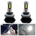 Xenon White 881 Led Bulbs Passing Spot Fog Lights For 2007 Harley-davidson Electra Glide Classic Efi Flhtci