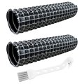 2x Replacement Vacuum Lower Nozzle Hoses For Hv300 Hv301 Hv302 Hv320 Hv321 Hv322 6 In X 1 25 With 1pc Cleaning Brush 
