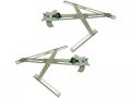 Front Manual Window Regulator Set Of 2 For 1979-1983 Toyota Pickup Without Vent Glass 