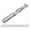 Uxcell Solid Carbide Drill Bits 8 3mm C2 K20 Tungsten Jobber Straight Shank Drilling Tool For Stainless Steel Aluminum Iron
