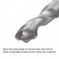 Uxcell Solid Carbide Drill Bits 8 3mm C2 K20 Tungsten Jobber Straight Shank Drilling Tool For Stainless Steel Aluminum Iron