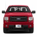 Ford F-150 2008 To 2014 3d Dual Logo Mirror Chrome Stainless Steel License Plate Official Licensed Universal Fit 12 In X 6
