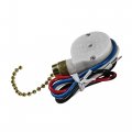 Hqrp Ceiling Fan Switch Compatible With Zing Ear Ze-208s E89885 Satco 80-1983 Wu Pin Ljy209a Harbor Breeze 33905 3-speed 4-wire