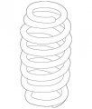 Volkswagen 3c0 511 115 Ag Coil Spring 