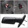 Fo1321321 Factory Style Passenger Right Side Mirror Manual Folding Power Adjust Heated Glass Turn Signal Compatible With Ford