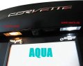 C7 Rear Hatch License Plate Led Lighting Kit For 2014-2019 Stingray Z51 Z06 Corvette Aqua 