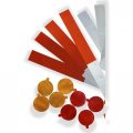 Velvac Conspicuity Strips 2 X18 Red White 058373 