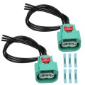Headlight Connector Wiring Daytime Running Lamp Plug For Dodge Chrysler Jeep Replace 68064997aa 