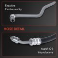 A-premium Power Steering Hose Pressure Line Assembly Compatible With Saturn Sc2 Sl2 2000-2002 Sw2 2000-2001 L4 1 9l Variable