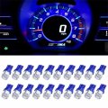 Ocpty Instrument Panel Lights 168 184 192 193 259 280 285 447 464 501 T10-5-5050-smd-blue 20pcs