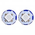 Ocpty Instrument Panel Lights 168 184 192 193 259 280 285 447 464 501 T10-5-5050-smd-blue 20pcs