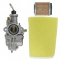 Caltric Carburetor Air Oil Filter Compatible With Yamaha Timberwolf 250 Yf 2x4 1992-1994 250 Yfb250 4x4 199c Carburetor Air Oil