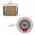 Caltric Carburetor Air Oil Filter Compatible With Yamaha Timberwolf 250 Yf 2x4 1992-1994 250 Yfb250 4x4 199c Carburetor Air Oil