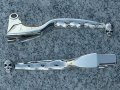 I5 Chrome Skull Front Brake Clutch Levers For Yamaha V-star Vstar 650 1100 Classic Silverado 