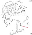 25pcs Door Trim Panel Retainer Clips For Gm Buick Chevrolet Gmc Oldsmobile 10073833 15600382 20421800 White Nylon Front Side