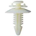 25pcs Door Trim Panel Retainer Clips For Gm Buick Chevrolet Gmc Oldsmobile 10073833 15600382 20421800 White Nylon Front Side