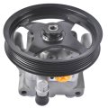 Power Steering Pump With Pulley Replacement For Lincoln Ls Ford Thunderbird 2003 2004 2005 2006 V8 3 9l Replace 3w4z3a696barm 