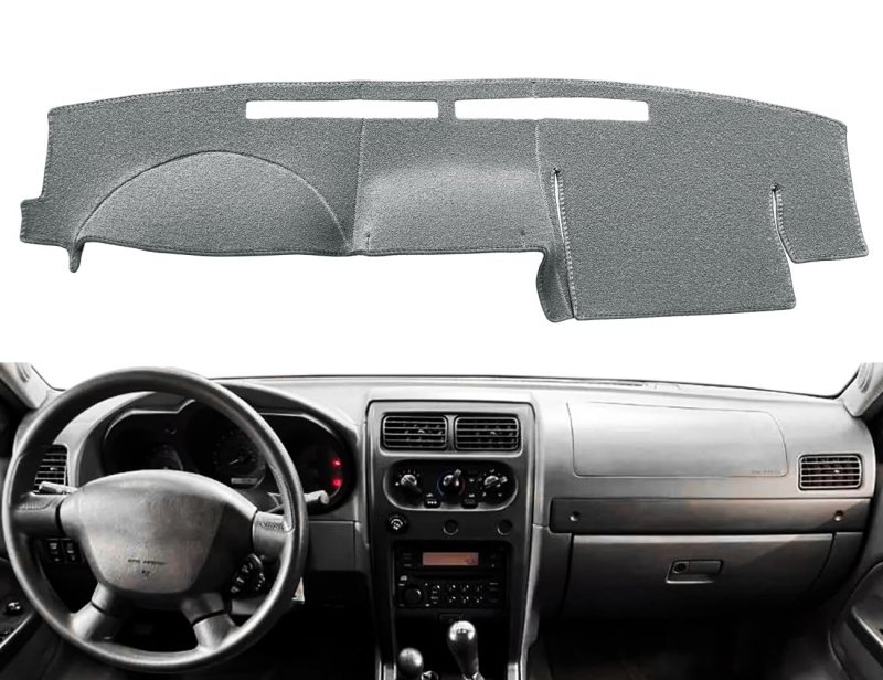 Dash Cover Mat Custom Fit For Nissan Frontier Xterra 2002 2003 2004 Dashboard Pad Carpet Dark Gray J158