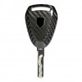 Gzyf 1pc Carbon Fiber Auto Car Remote Key Case Cover Fits For Porsche Boxter 911 Cayman 3 Button