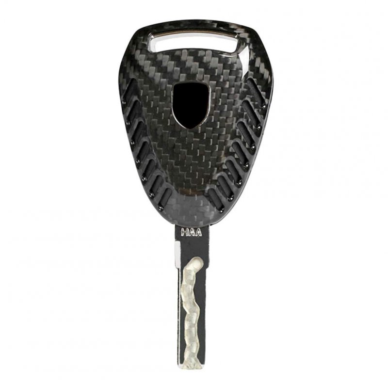 Gzyf 1pc Carbon Fiber Auto Car Remote Key Case Cover Fits For Porsche Boxter 911 Cayman 3 Button