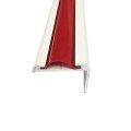 A A Red Vinyl 1 Insert Molding Trim Screw Cover Rv Camper Travel Trailer Red 25 Feet