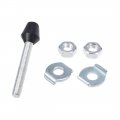 Uxcell M10x87mm Carbon Steel Toggle Clamp Screw Assembly With Rounded Spindle Tip 2pcs