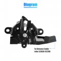 X Autohaux 53510-02500 Car Engine Hood Latch Lock For Toyota Corolla 2014 2015 2016 2017 2018 2019 Assembly Assy 5351002500