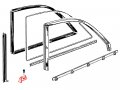 Auto Krafters Compatible Replacement For Lower Front Window Quarter Latch Pillar Seals 1963-65 Fairlane Hardtop 500 Sports