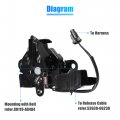 X Autohaux 53510-06330 Car Engine Hood Latch Lock For Toyota Camry 2018 2019 2020 2021 Assembly Assy 5351006330