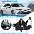 X Autohaux 53510-06330 Car Engine Hood Latch Lock For Toyota Camry 2018 2019 2020 2021 Assembly Assy 5351006330