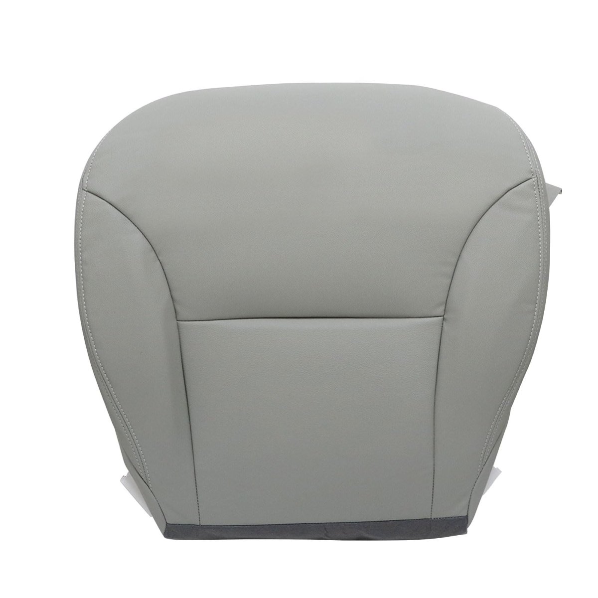 Non-perforated Gray Driver Side Replacement Bottom Microfiber Leather Seat Cover For Lexus Es300 Es330 2002 2003 2004 2005 2006