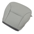 Non-perforated Gray Driver Side Replacement Bottom Microfiber Leather Seat Cover For Lexus Es300 Es330 2002 2003 2004 2005 2006